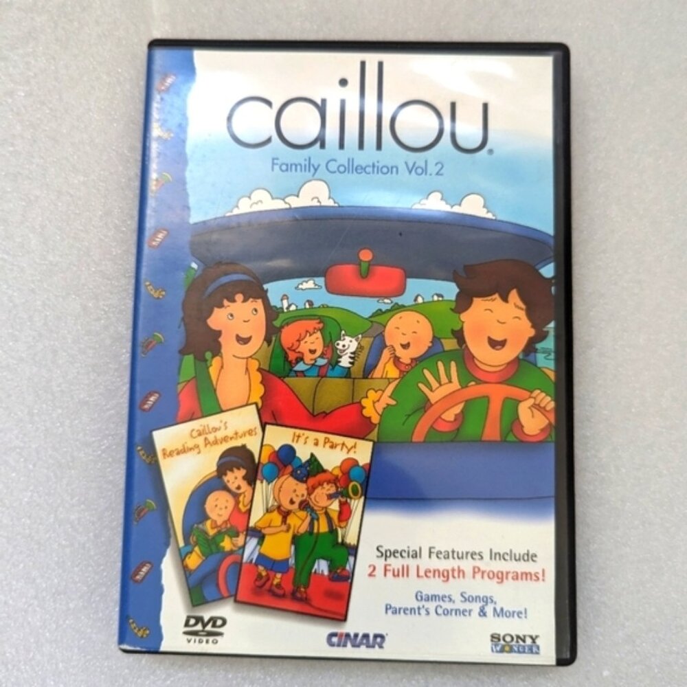 Caillou Family Collection Vol. 2 DVD